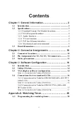 Preview for 5 page of Advantech SOM-4475 User Manual