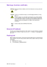 Preview for 4 page of Advantech SOM-5893 User Manual