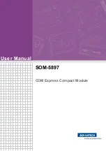 Preview for 1 page of Advantech SOM-5897 User Manual