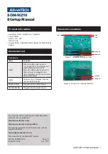 Preview for 1 page of Advantech SOM-MZ10 Startup Manual