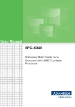 Advantech SPC 40 Series User Manual preview