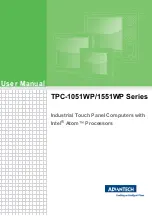 Preview for 1 page of Advantech TPC-1051WP Series User Manual