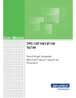 Предварительный просмотр 1 страницы Advantech TPC-1071H User Manual