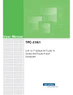 Preview for 1 page of Advantech TPC-31 User Manual