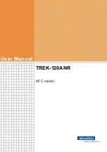 Preview for 1 page of Advantech TREK-120ANR User Manual