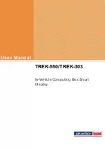 Preview for 1 page of Advantech TREK-303 User Manual