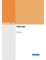 Preview for 1 page of Advantech TREK-688 User Manual
