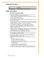 Preview for 6 page of Advantech TREK-734 User Manual