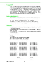 Preview for 2 page of Advantech UN0148B33B2404-T User Manual