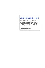 Предварительный просмотр 1 страницы Advantech UNO-1150 User Manual