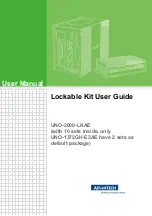 Preview for 1 page of Advantech UNO-2000-LKAE User Manual