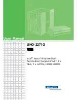 Advantech UNO-2271G User Manual предпросмотр