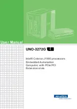 Предварительный просмотр 1 страницы Advantech UNO-3272G Series User Manual