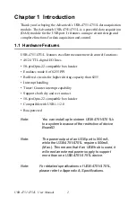 Preview for 8 page of Advantech USB-4751 User Manual