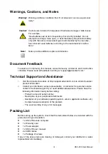 Preview for 3 page of Advantech USC-250 User Manual