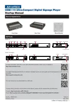 Advantech USM-110 Delight Startup Manual предпросмотр