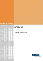 Advantech USM-260 User Manual preview