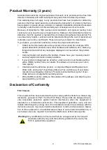 Preview for 3 page of Advantech UTC-115 User Manual