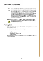 Preview for 3 page of Advantech UTC-200 Series User Manual