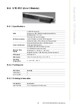 Предварительный просмотр 65 страницы Advantech UTC-510 User Manual