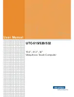 Preview for 1 page of Advantech UTC-515 User Manual