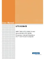 Preview for 1 page of Advantech UTC-520A User Manual