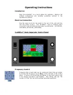 Preview for 4 page of Advantech VariSifter VS1000 Operation/Setup Manual