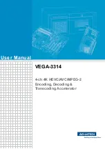 Preview for 1 page of Advantech VEGA-3314 User Manual