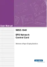 Advantech WISE-1840 User Manual предпросмотр