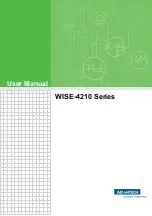 Предварительный просмотр 1 страницы Advantech WISE-4210 Series User Manual