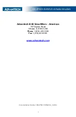 Preview for 2 page of Advantech Zlinx BB-ZP9D115RMLR-A User Manual