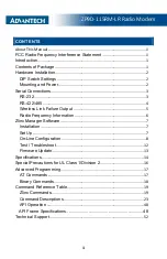 Preview for 4 page of Advantech Zlinx ZP9D-115RM-LR User Manual