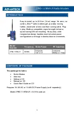 Preview for 5 page of Advantech Zlinx ZP9D-115RM-LR User Manual