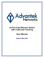 Preview for 1 page of Advantek Networks ANS-24RV User Manual