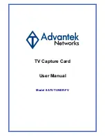 Advantek Networks ATV-TUNER-FV User Manual preview