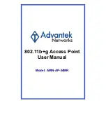 Advantek Networks AWN-AP-54MR User Manual preview