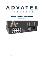 Advantek xLite T8-S Mk2 User Manual preview