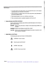 Preview for 4 page of advantest corporation Q7606A Operation Manual