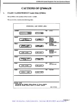 Preview for 8 page of advantest corporation Q7606A Operation Manual