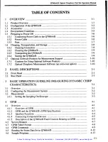 Preview for 11 page of advantest corporation Q7606A Operation Manual