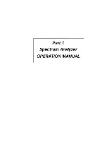 Preview for 17 page of advantest corporation u3641 Operation Manual