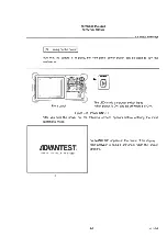 Preview for 58 page of advantest corporation u3641 Operation Manual