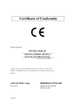 Preview for 6 page of ADVANTEST R3765AG Operation Manual