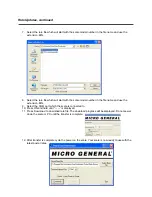 Preview for 6 page of Advantus Micro General 75705 Operation Manual