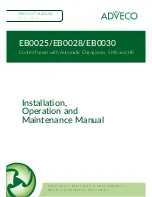 Preview for 1 page of Adveco EB0025 Product Manual