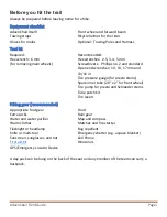 Preview for 2 page of ADVENCHAIR Field Manual And Trail Notes