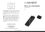 Advent ACR14 Instruction Manual предпросмотр