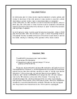 Preview for 2 page of Advent ADV285 P Installation Manual