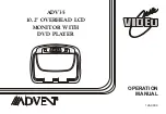 Advent ADV35 Operation Manual предпросмотр