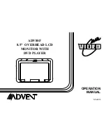 Preview for 1 page of Advent ADV8SF Operation Manual